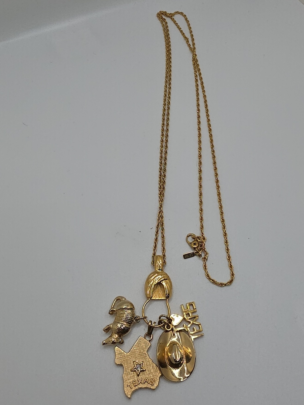 Monet Texas Charm Vintage Necklace